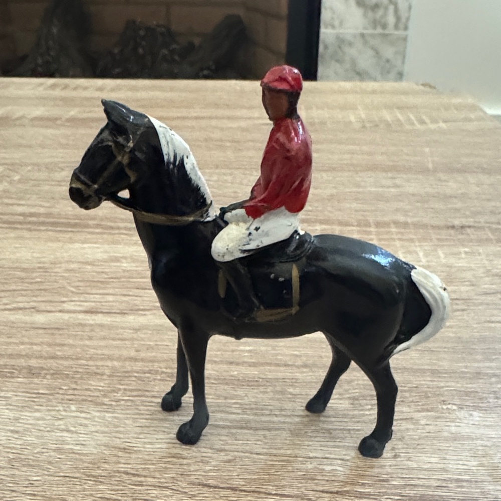 Vintage Racehorse Figurine